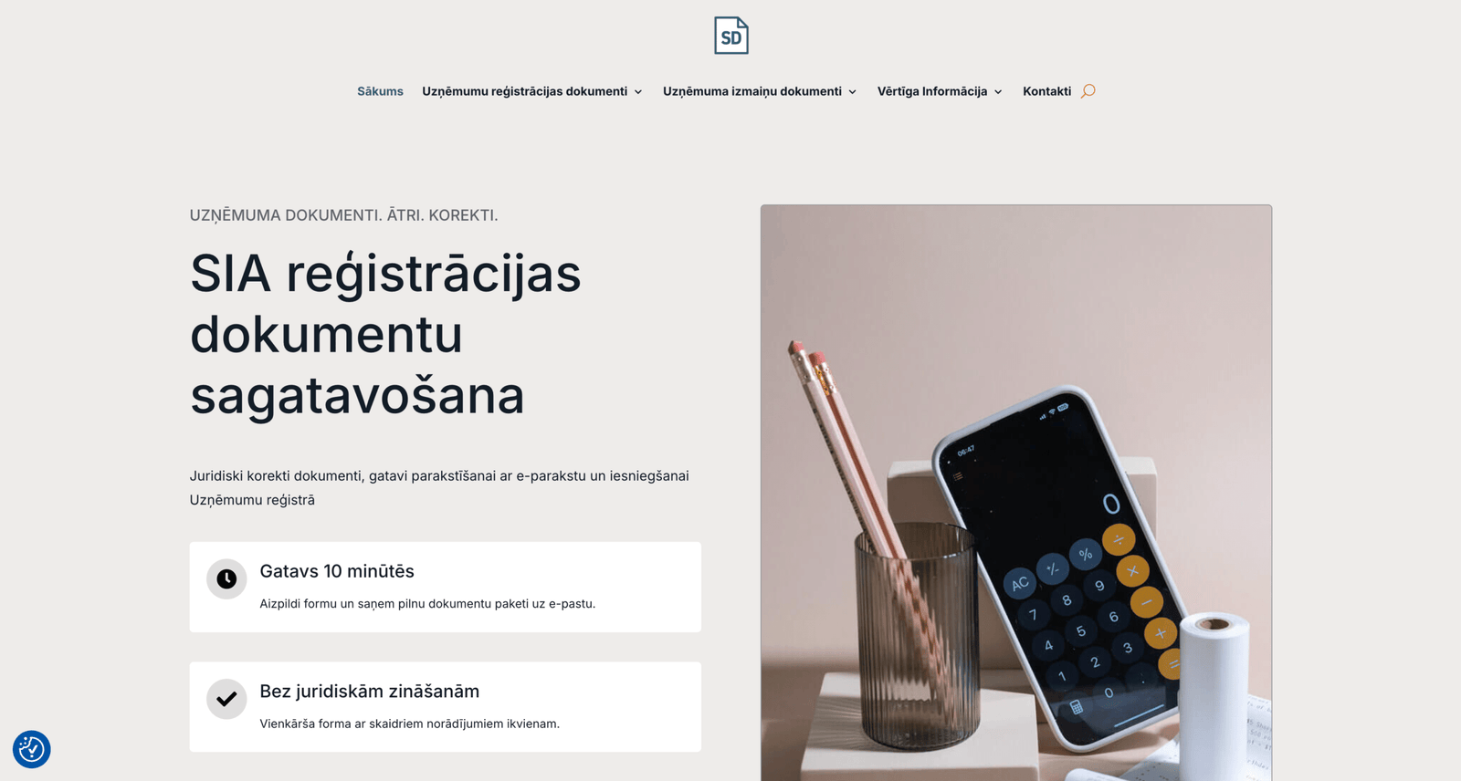 SIA_Dokumenti_–_Sākumlapa sia-dokumenti.lv homepage